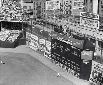 Bulova Clock, Ebbets Field